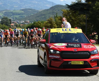 ŠKODA als officiële partner van Tour De France