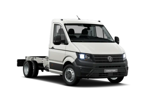 Verellen Geel volkswagen bedrijfsvoertuigen crafter chassis
