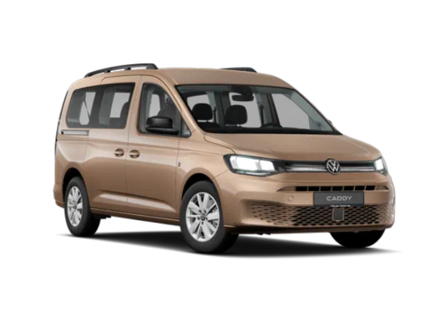 Verellen geel volkswagen bedrijfsvoertuigen caddy