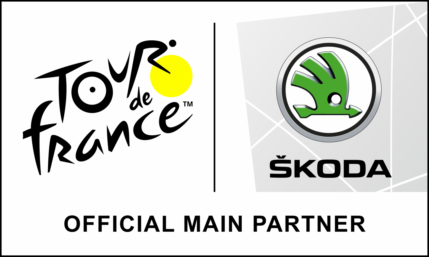 Skoda als officiële partner van tour de france