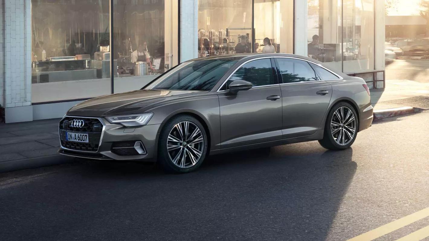 audi a6 Berline exterieur grijs voorkant