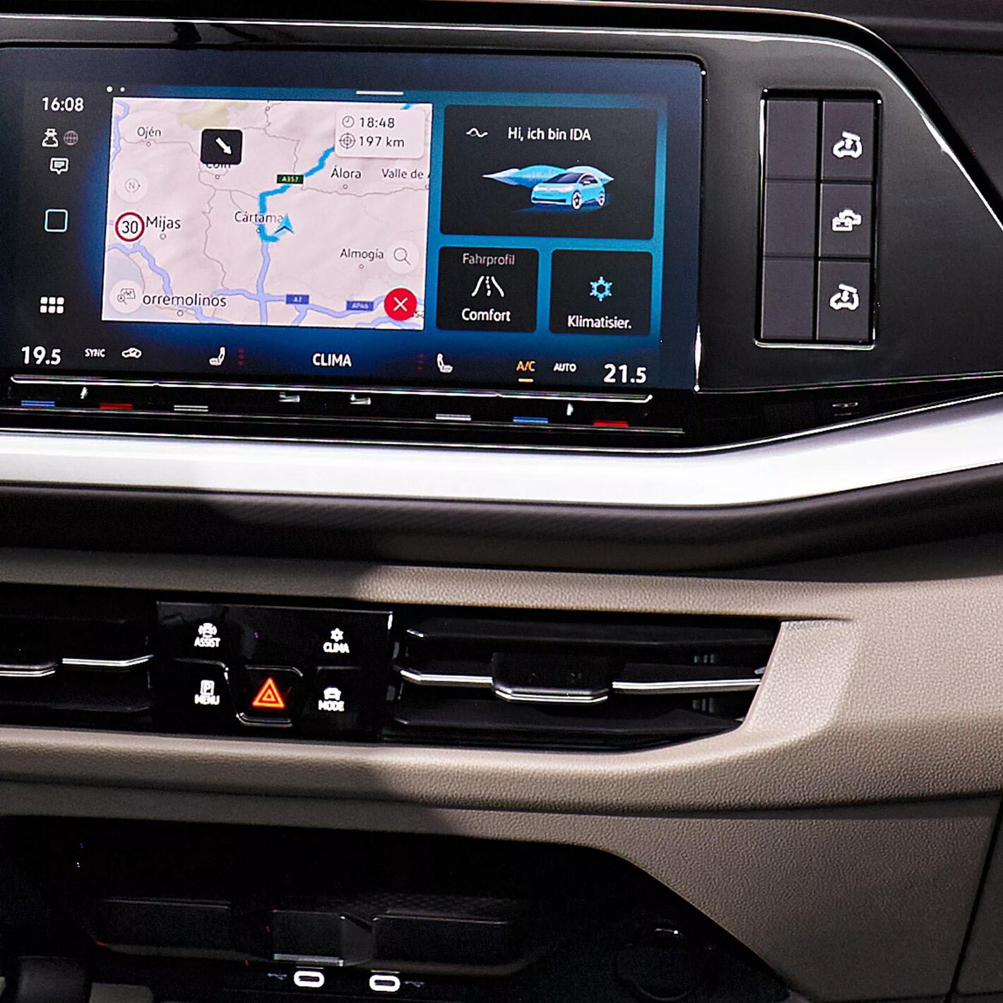 Verellen Geel volkswagen bedrijfsvoertuigen california digitale cockpit