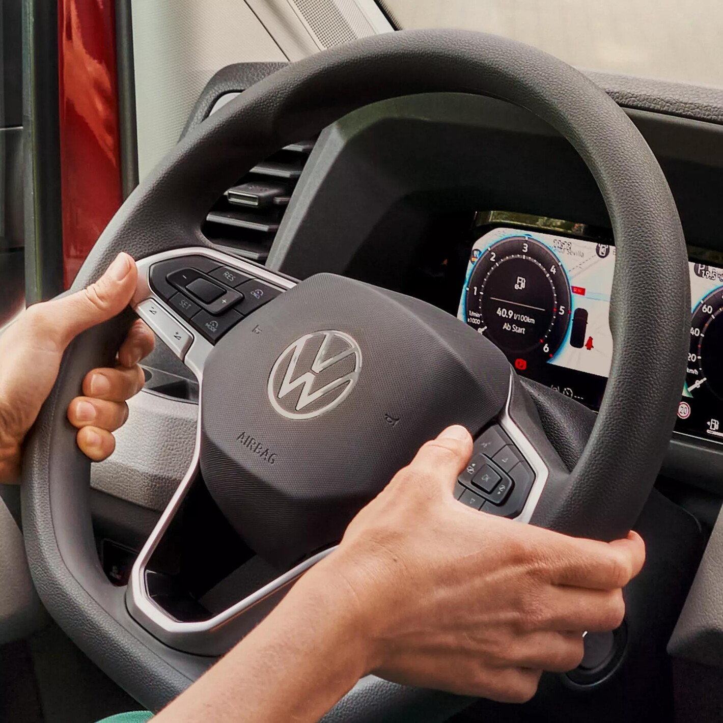 verellen geel volkswagen bedrijfsvoertuigen grand california bestuurder