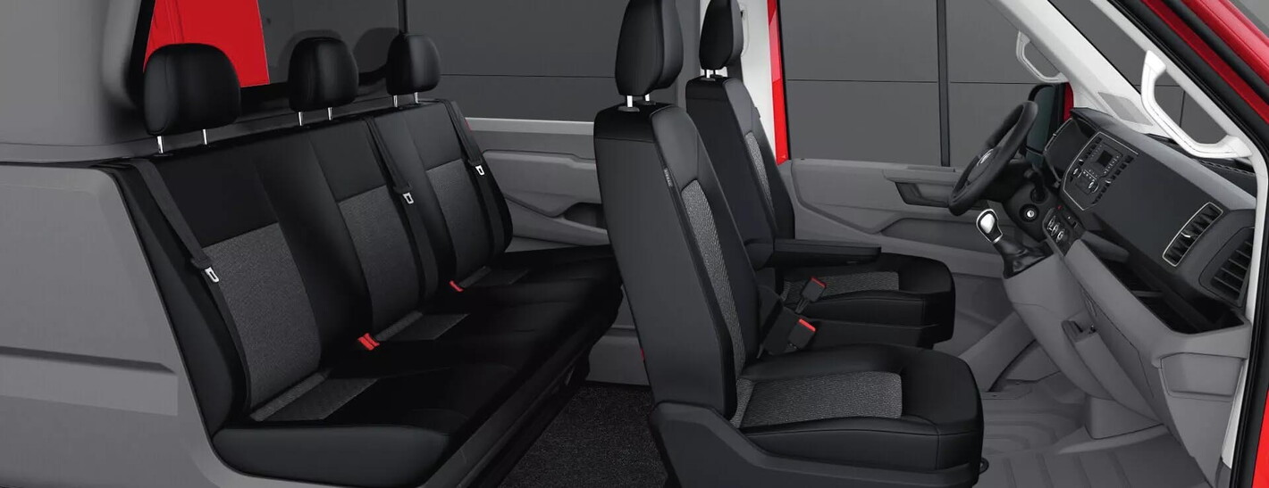 interieur Volkswagen Crafter Dubbele cabine