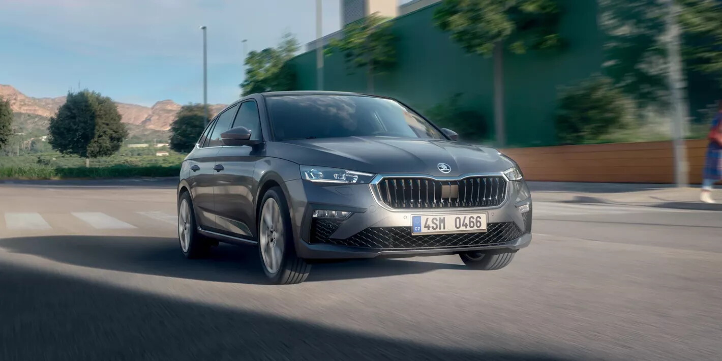 skoda scala grijs exterieur voorkant