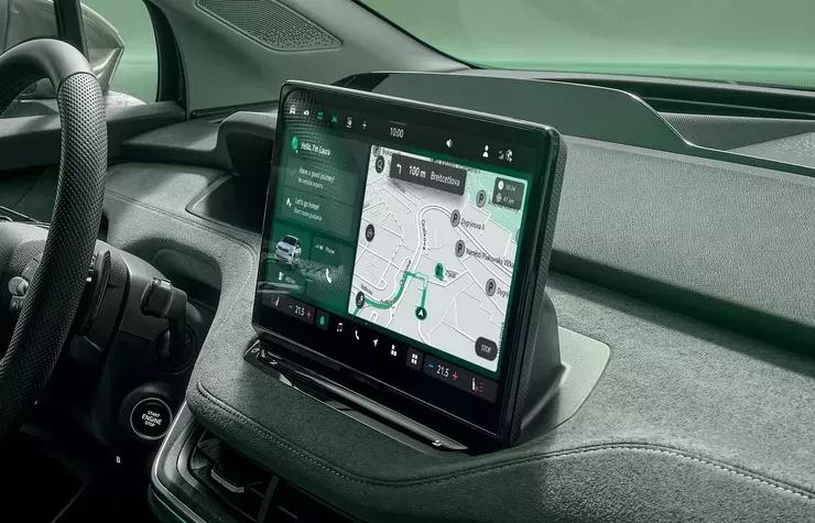 skoda enyaq coupé infotainment