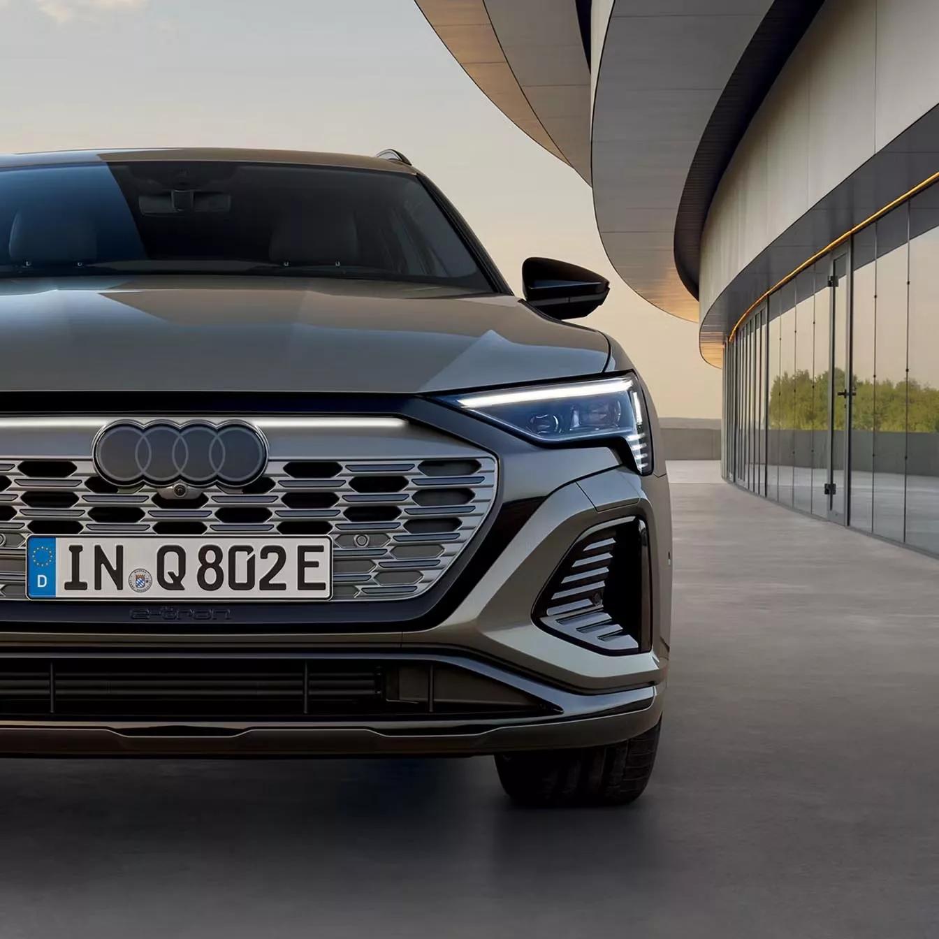 Audi Q8 e-tron vooraanzicht
