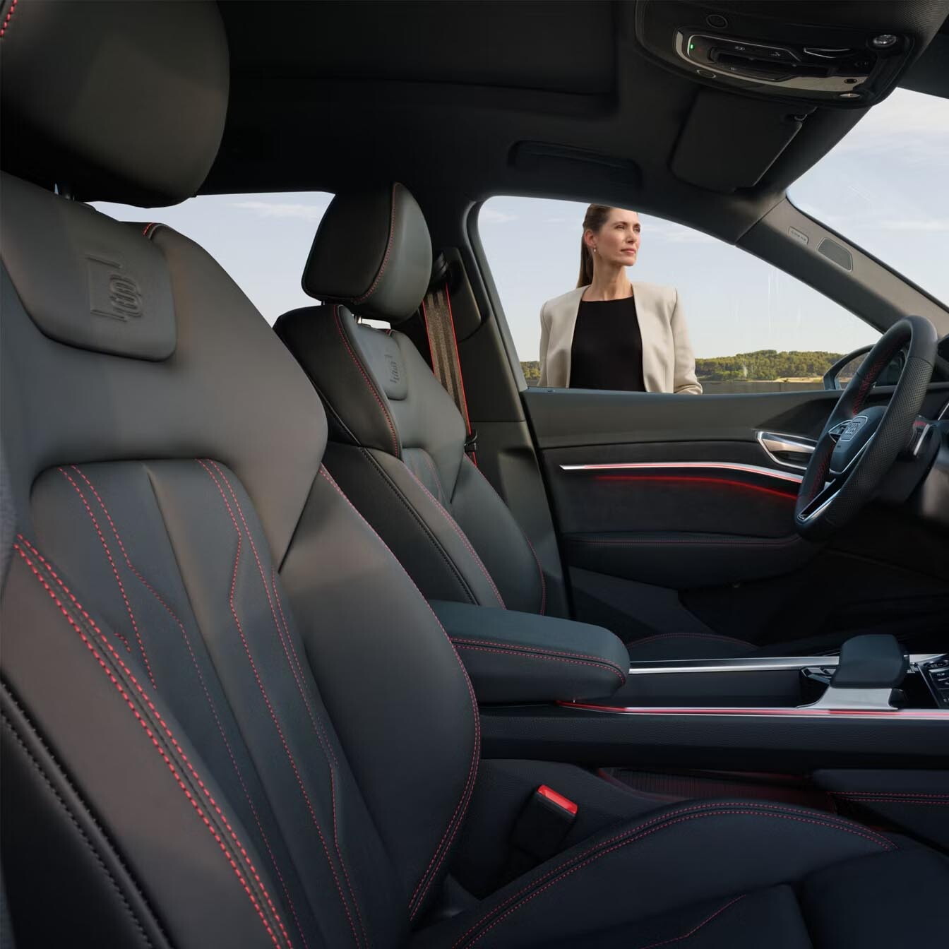 audi q8 e-tron interieur