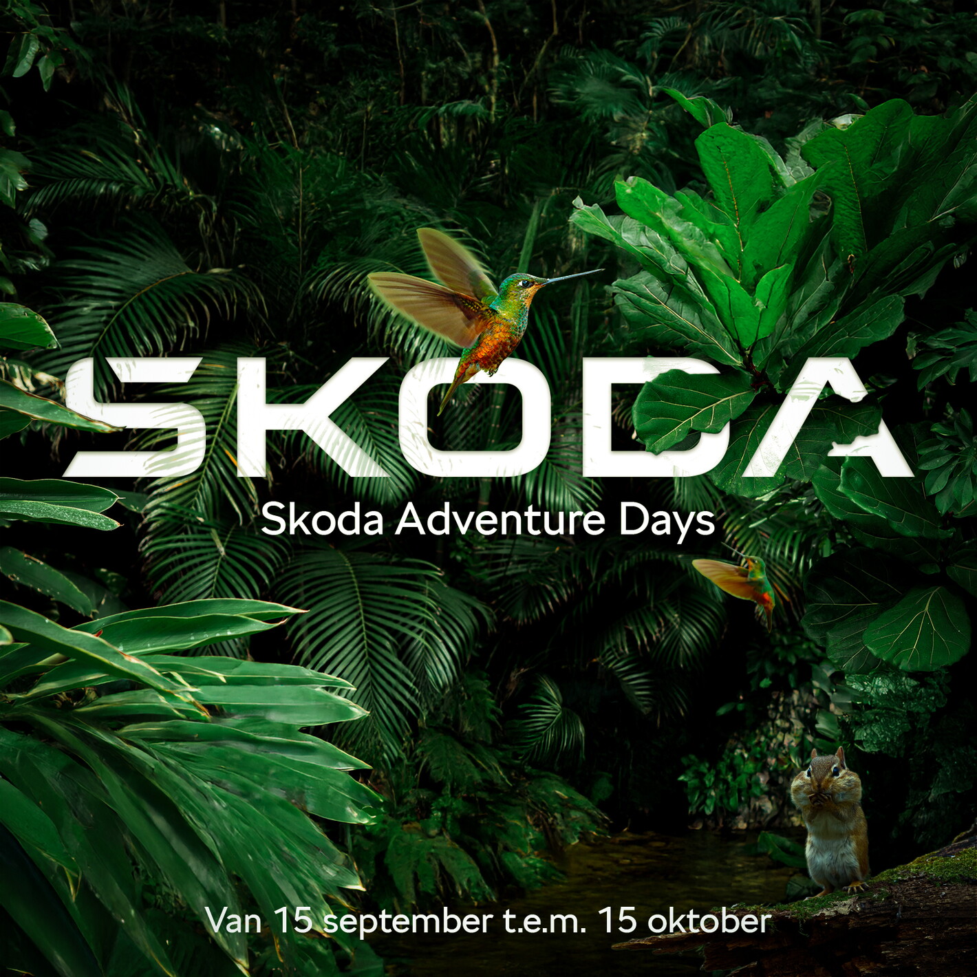 Skoda Adventure Days - Verellen Geel - Vanaf 15 september