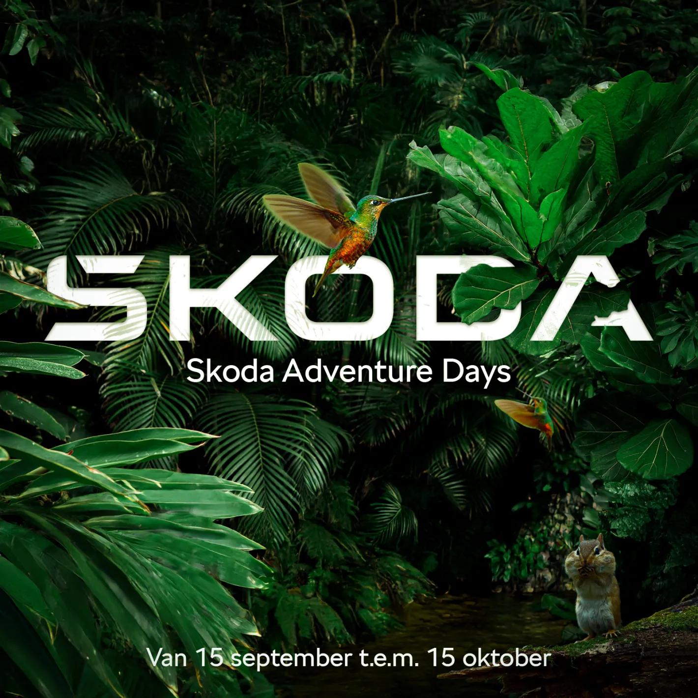 Skoda Adventure Days - Verellen Geel - Vanaf 15 september